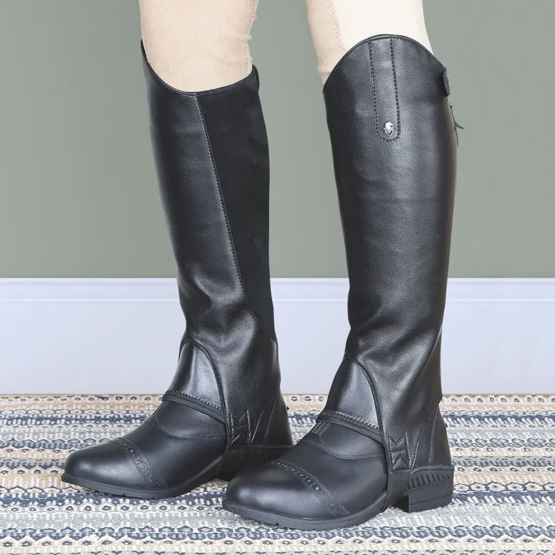 Moretta Synthetic Gaiters - Child - Black